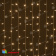 Гирлянда Занавес Облегченный 2 x 1 м Тепло-Белый 220В, 200 LED, провод Прозрачный ПВХ, IP54 04-5351