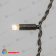 Гирлянда Занавес Облегченный c Колпачком 2 x 1 м Тепло-Белый 220В, 200 LED, провод Черный Каучук 2,3мм, IP65 04-5353