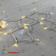 Гирлянда Нить 10м Золотой с Мерцанием Белого Диода 24В, 100 LED, провод Прозрачный ПВХ, IP54 04-5359