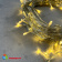 Гирлянда Нить 10м Золотой 24В, 100 LED, провод Прозрачный ПВХ, IP54 04-5363