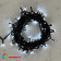 Гирлянда Нить 10м Белая 220В, 100 LED, провод Черный ПВХ, IP54 04-5365