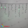 Гирлянда Бахрома с Колпачком 3,1 x 0,5 м Зелёная 220В, 120 LED, провод Черный ПВХ, IP65 04-5374