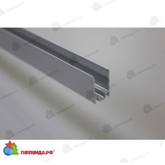Профиль алюминиевый для гибкого неона сечением 8х18мм, 1 м. 11-2443