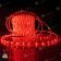 Светодиодный дюралайт, красный, без мерцания, кратность резки 1 метр, диаметр 13 мм, 12В, 100 м. 11-1509