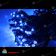 Гирлянда Нить, 10м., 411 LED, синий, без мерцания, темно-зеленый провод (пвх), без колпачка. 11-1634