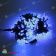 Гирлянда Нить, насадка "Ягодка", 20м., 200-205 LED, синий, без мерцания, темно-зеленый провод (пвх). 11-1672