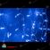Гирлянда Бахрома 3.2х0.8 м., 200 LED, синий, чейзинг, белый провод (пвх) с защитным колпачком. 11-1936