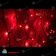 Гирлянда Бахрома 4.8х0.6 м., 160 LED, красный, без мерцания, черный резиновый провод (Каучук), с защитным колпачком. 11-1968