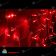 Гирлянда Бахрома 4.8х0.6 м., 160 LED, красный, без мерцания, белый резиновый провод (Каучук), с защитным колпачком. 11-1971