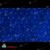 Светодиодная сетка, 2х1,5м., 288 LED, синий, без мерцания, черный провод (пвх). 11-2005