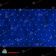 Светодиодная сетка, 2х4м., 540 LED, синий, без мерцания, черный провод (пвх). 11-2023