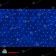 Светодиодная сетка, 3х1м., синий, чейзинг, черный провод (пвх). 11-2136