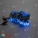 Гирлянда Нить "Ягода", 10м., 100 LED, синий, чейзинг, темно-зеленый провод (пвх). 11-2269