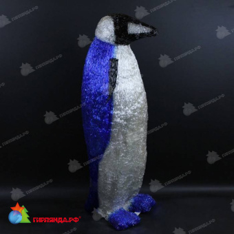Cветодиодная фигура "Пингвин королевский №2", 107x48см (1528 LED), 78Вт. 19-1037