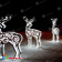 Cветодиодная фигура 3D "Олень Ажурный", 200x150x12см. 19-1033