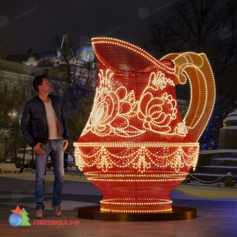 Светодиодная конструкция Конструкция "Кувшин" (2,6x2,6x2,3), 500 Вт 07-5413