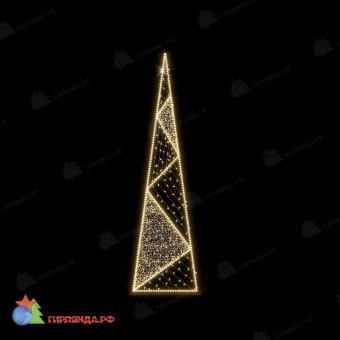 Светодиодная конструкция 2D конструкция 2 (1x1x3,14), 60 Вт 07-5639