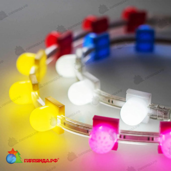 Светодиодный клипсолайт 50м., 1800 LED, белый. 07-5716