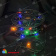 Гирлянда Нить 100 м, 500 LED, мульти, с мерцанием, черный-зеленый провод. 07-5714