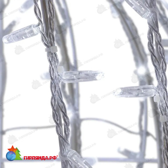 Шар светодиодный 230V, диаметр 80 см, 450 Led, эффект мерцания, цвет Холодный Белый 14-1579