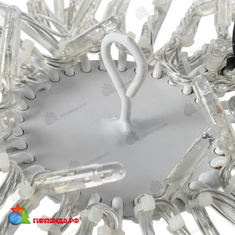 Шар светодиодный 230V, диаметр 80 см, 450 Led, эффект мерцания, цвет Холодный Белый 14-1579