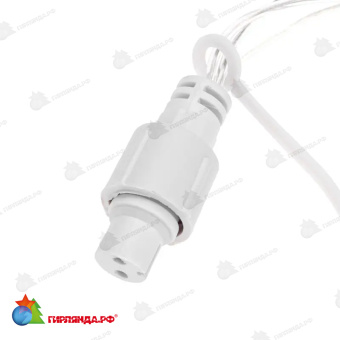 Гирлянда светодиодная Занавес 2x0,8м 160 Led Синий прозрачный пвх IP65 постоянное свечение 230В 14-2003