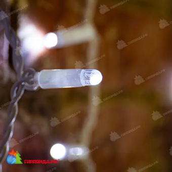 Гирлянда светодиодная Занавес 2х1,5м 300 Led Холодный Белый пвх IP65 эффект мерцания 230В 14-2020