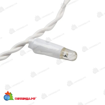 Гирлянда светодиодная Занавес 2х1,5м 360 Led Желтый белый пвх IP65 эффект мерцания 230В блок в комплекте 14-2031