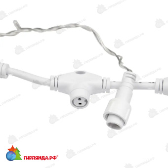 Гирлянда светодиодная Занавес 2х1,5м 360 Led Зеленый прозрачный пвх IP65 постоянное свечение 230В блок в комплекте 14-2036