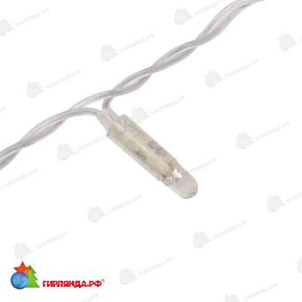 Гирлянда светодиодная Занавес 2х6м 768 Led Холодный Белый прозрачный пвх IP65 эффект мерцания 230В 14-2073