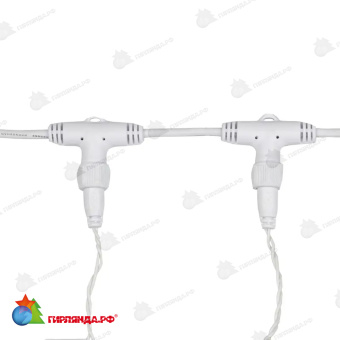 Гирлянда светодиодная Занавес 2х6м 768 Led Теплый Белый белый пвх IP65 постоянное свечение 230В 14-2076