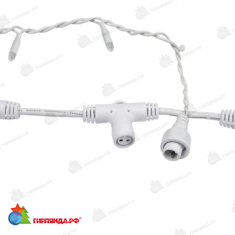 Гирлянда светодиодная Занавес 2х6м 768 Led Теплый Белый белый пвх IP65 постоянное свечение 230В 14-2076