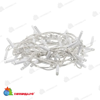 Гирлянда светодиодная Занавес 2х1,5м 360 Led Красный белый каучук IP67 постоянное свечение 230В соединяется шнур в комплекте 14-2086