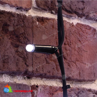 Гирлянда Светодиодный Дождь 2х6м 1500 Led Холодный Белый черный каучук IP67 постоянное свечение  230В шнур питания в комплекте 14-2093