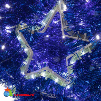 Фигура Шар, 120 Led подсветка диам. 40см, Синий 14-2513