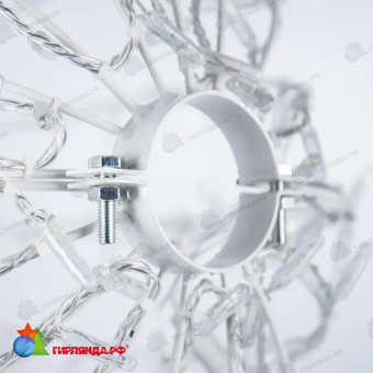 Светодиодная фигура Шар диаметр 80см 300 Led Теплый Белый эффект мерцания 230В 14-2522