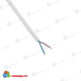 Блок питания для уличных гирлянд (без вилки) 4А, белый каучук, IP65 14-2532