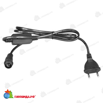 Блок питания для уличных гирлянд 230В, 3А, черный пвх, IP65 14-2535