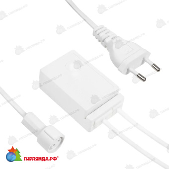 Контроллер для уличных гирлянд с постоянным свечением, 8 режимов 14-2538