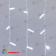 Гирлянда светодиодная Занавес 2x0,8м 160 Led Холодный Белый прозрачный пвх IP65 постоянное свечение 230В 14-2000