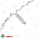 Гирлянда светодиодная Занавес 2x0,8м 160 Led Красный прозрачный пвх IP65 постоянное свечение 230В блок в комплекте 14-2002