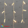 Гирлянда светодиодная Бахрома (Айсикл) 2,4х0,6м 76 Led Теплый Белый белый пвх IP65 постоянное свечение 230В 14-2099