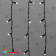 Гирлянда светодиодная Бахрома (Айсикл) 2,4х0,6м 88 Led Холодный Белый черный пвх IP65 постоянное свечение 230В 14-2103