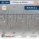 Гирлянда светодиодная Бахрома (Айсикл) 4х0,6м 128 Led Теплый Белый черный каучук 2,3мм IP67 эффект мерцания 230В 14-2160