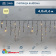 Гирлянда светодиодная Бахрома (Айсикл) 4х0,6м 128 Led Теплый Белый черный каучук 3,3мм IP67 эффект мерцания 230В 14-2162