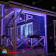 Гирлянда светодиодная Сеть 2,5х2,5м 432 Led Красный/Синий черный пвх IP65 свечение с динамикой 230В контроллер в комплекте 14-2210