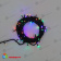 Гирлянда Нить управляемая 10м 100 Led Мультиколорколор (RGYB) черный пвх IP65 свечение с динамикой 230В 14-2345