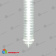 Сосулька светодиодная E27 50см двухсторонняя 48x2 Led Холодный Белый IP65 230В 14-2404