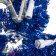 Фигура Шар, 120 Led подсветка диам. 40см, Синий 14-2513