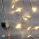 Гирлянда бахрома "би-полар", 2х0.6м., 80 LED, теплый белый или холодный белый, белый резиновый провод (Каучук) с защитным колпачком. 13-1390